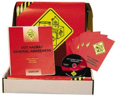 Marcom - DOT HazMat General Awareness, Multimedia Training Kit - 17 Minute Run Time DVD, English and Spanish - Industrial Tool & Supply