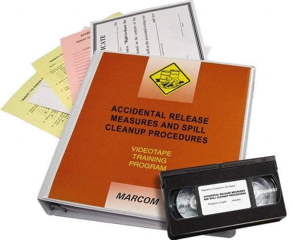 Marcom - Introduction to HAZWOPER Retraining, Multimedia Training Kit - 23 min Run Time DVD, English & Spanish - Industrial Tool & Supply