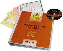 Marcom - Personal Protective Equipment, Multimedia Training Kit - 18 min Run Time DVD, English & Spanish - Industrial Tool & Supply