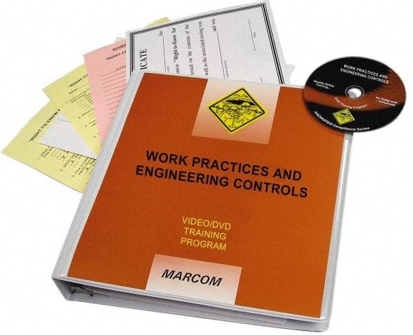 Marcom - Work Practices & Engineering Controls, Multimedia Training Kit - 18 min Run Time DVD, English & Spanish - Industrial Tool & Supply