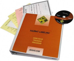 Marcom - HazMat Labeling, Multimedia Training Kit - 21 min Run Time DVD, English & Spanish - Industrial Tool & Supply