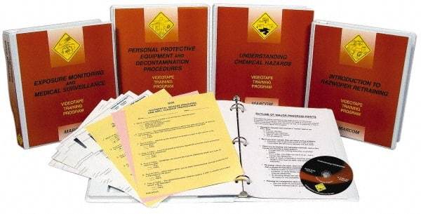 Marcom - Annual 8-Hour Retraining Series, Multimedia Training Kit - DVD, 4 Courses, English & Spanish - Industrial Tool & Supply
