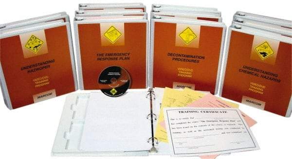 Marcom - Emergency Response: HazMat Technician Series, Multimedia Training Kit - DVD, 11 Course, English & Spanish - Industrial Tool & Supply