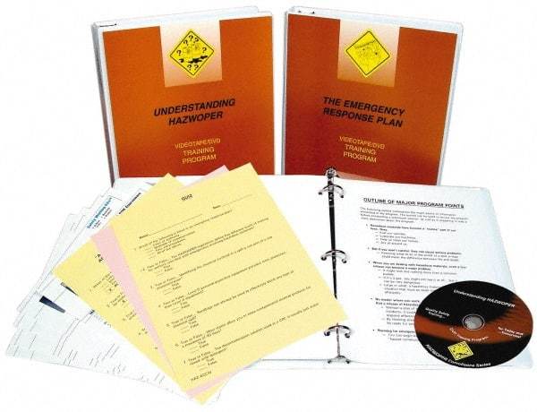 Marcom - Emergency Response: Awareness Training Series, Multimedia Training Kit - DVD, 2 Courses, English & Spanish - Industrial Tool & Supply