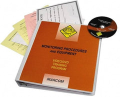 Marcom - Monitoring Procedures and Equipment, Multimedia Training Kit - 18 min Run Time DVD, English & Spanish - Industrial Tool & Supply