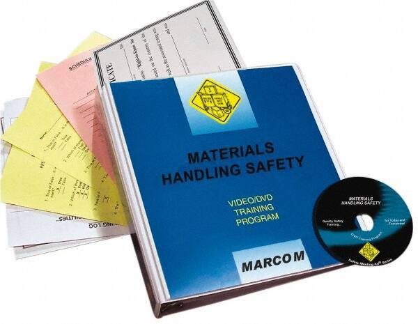 Marcom - Materials Handling Safety, Multimedia Training Kit - 14 Minute Run Time DVD, English and Spanish - Industrial Tool & Supply