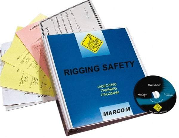 Marcom - Rigging Safety, Multimedia Training Kit - DVD, English - Industrial Tool & Supply