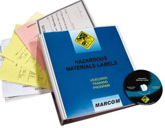 Marcom - Hazardous Materials Labels, Multimedia Training Kit - 22 Minute Run Time DVD, English and Spanish - Industrial Tool & Supply