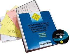 Marcom - Preventing Sexual Harassment for Managers and Supervisors, Multimedia Training Kit - 16 Minute Run Time DVD, English and Spanish - Industrial Tool & Supply