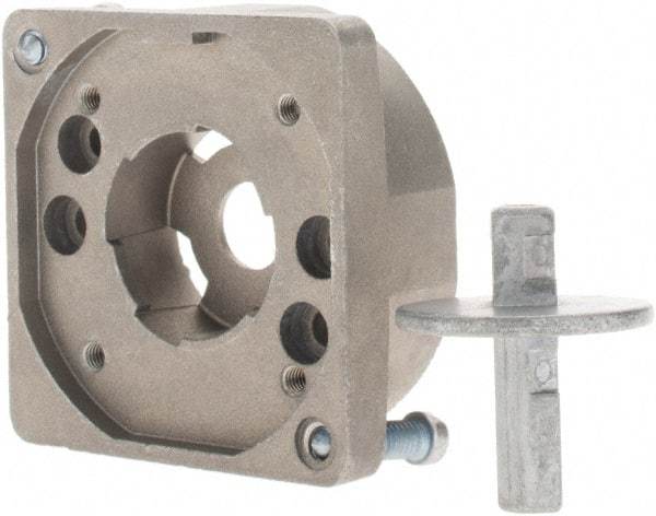 Schneider Electric - Contactor Replacement Metal Adapter Plate - For Use with 22 mm Cam Switch - Industrial Tool & Supply