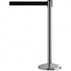 Tensator - Barrier Posts Type: Tensabarrier Post Post Color/Finish: Polished Chrome - Industrial Tool & Supply