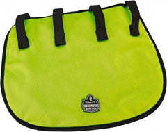Ergodyne - Size Universal Cooling Neck Protector - Cotton & PVA, Lime, Solid Pattern - Industrial Tool & Supply