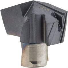 Iscar - Series ICP-2M, 1" Diam Grade IC908 140° Replaceable Drill Tip - Carbide, TiAlN Finish, 25 Seat Size, Through Coolant - Industrial Tool & Supply