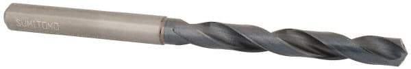 Sumitomo - 8.5mm 135° Solid Carbide Jobber Drill - TiAlCr/TiSi Finish, 127mm OAL - Industrial Tool & Supply