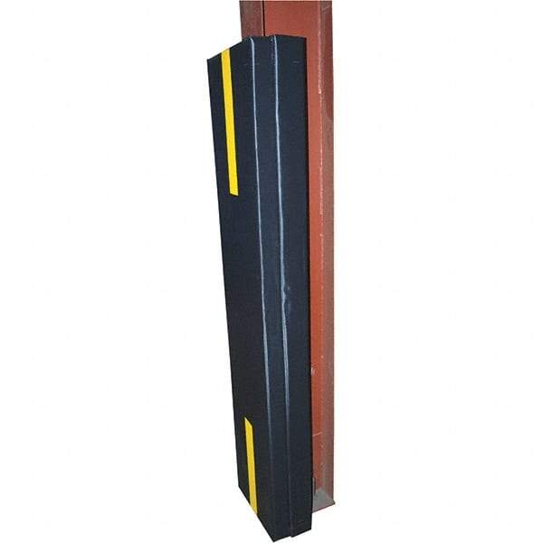Vestil - 6" High, Column Protector - Fits 12" Columns, Black - Industrial Tool & Supply