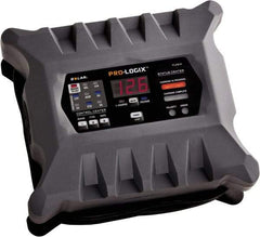 Solar - 6/12 Volt Automatic Charger/Engine Starter - 10 Amps/6 Amps/2 Amps, 55 Starter Amps - Industrial Tool & Supply