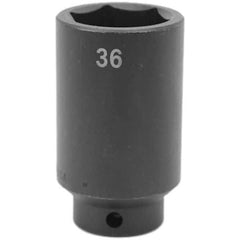 SK - Impact Socket - 1/2"DR 36MM DEEP IMPACT SOCKET - Industrial Tool & Supply