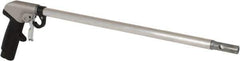 Guardair - 120 Max psi High Power Venturi Nozzle Pistol Grip Blow Gun - 3/8 NPT, 18" Tube Length, Aluminum - Industrial Tool & Supply