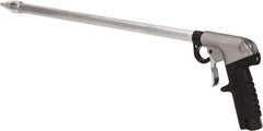 Guardair - 120 Max psi Whisper Jet Pistol Grip Blow Gun - 3/8 NPT, 18" Tube Length, Aluminum - Industrial Tool & Supply