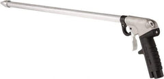 Guardair - 120 Max psi Whisper Jet Pistol Grip Blow Gun - 3/8 NPT, 24" Tube Length, Aluminum - Industrial Tool & Supply