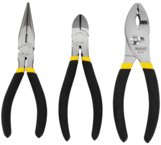 STANLEY® 3 Piece Basic Plier Set - Industrial Tool & Supply