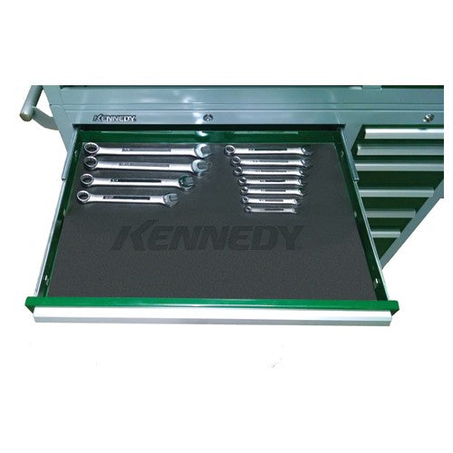 16 3/8″ × 16 3/8″ Roll Size - Drawer Liner for 21″ W × 18″ D - Work Station & Tool Stand - Industrial Tool & Supply