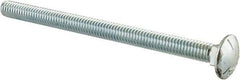Value Collection - 5/16-18 UNC 4-1/2" Length Under Head, Standard Square Neck, Carriage Bolt - Grade 5 Steel, Zinc-Plated Finish - Industrial Tool & Supply