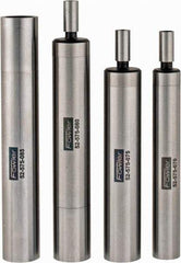 Fowler - 3/8, 1/2 Inch Shank Diameter, 0.0002 Inch Accuracy, Edge Finder Set - 0.5 Inch Head Diameter, Cylindrical Head Type, Includes 4 Attachments, Wooden Case, 4 Pieces - Industrial Tool & Supply