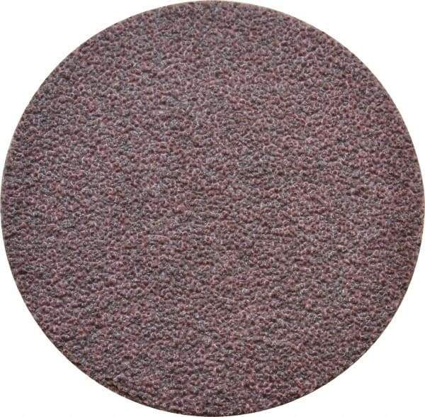 Standard Abrasives - 2 Inch Diameter, 50 Grit Aluminum Oxide Quick Change Disc - Type P Attaching System, Red, Coarse Grade, 25,000 Max RPM - Industrial Tool & Supply