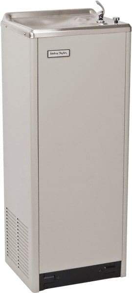 Halsey Taylor - 4 GPH Cooling Capacity Deluxe Floor Standing Water Cooler & Fountain - Heavy Gauge, 105 Max psi, 120 VAC Volts, 230 Watts, 2.5 Full Load Amperage, Vinyl Clad Steel - Industrial Tool & Supply