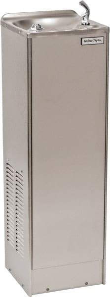 Halsey Taylor - 2.8 GPH Cooling Capacity Economy Floor Standing Water Cooler & Fountain - In-Wall, 105 Max psi, 120 VAC Volts, 230 Watts, 2.5 Full Load Amperage, Stainless Steel - Industrial Tool & Supply