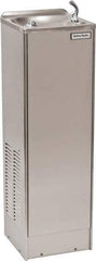 Halsey Taylor - 2.8 GPH Cooling Capacity Economy Floor Standing Water Cooler & Fountain - In-Wall, 105 Max psi, 120 VAC Volts, 230 Watts, 2.5 Full Load Amperage, Stainless Steel - Industrial Tool & Supply