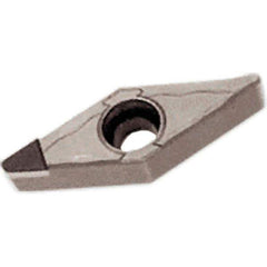 Iscar - VBMT331 T Grade IB55 CBN Turning Insert - Uncoated, 35° Diamond, 3/8" Inscr Circle, 3/16" Thick, 1/64" Corner Radius - Industrial Tool & Supply