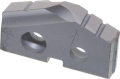 Allied Machine and Engineering - 11/16" Diam x 1/8" Thick, Seat Code 0, 132° Included Angle Spade Drill Insert - TiAlN Coated, Carbide, Grade K20, Series T-A - Industrial Tool & Supply