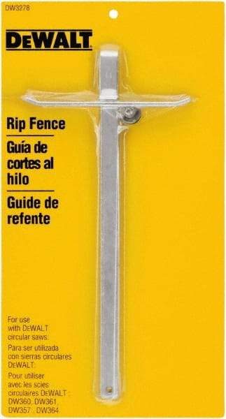 DeWALT - Power Saw Accessory - F/TOP HNDLE CIRCLR SAW DEWALT RIP FENCE - Industrial Tool & Supply