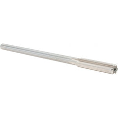 Alvord Polk - 0.393" High Speed Steel 6 Flute Chucking Reamer - Industrial Tool & Supply