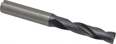 Kennametal - 21/64" 180° Spiral Flute Solid Carbide Screw Machine Drill Bit - Industrial Tool & Supply