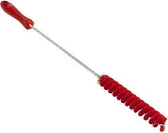 Vikan - 3/4" Diam Polyester Valve Brush - 19-5/8" OAL, 5-3/4" Head Length, Polypropylene & Stainless Steel Handle - Industrial Tool & Supply