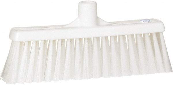 Vikan - 5-5/8" OAL Polyester Bristle Lobby Broom - 3" Bristle Length, 11" Wide - Industrial Tool & Supply
