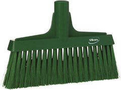 Vikan - 6-3/4" OAL Polyester Bristle Lobby Broom - 3" Bristle Length, 9-1/2" Wide - Industrial Tool & Supply