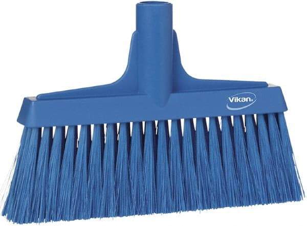 Vikan - 6-3/4" OAL Polyester Bristle Lobby Broom - 3" Bristle Length, 9-1/2" Wide - Industrial Tool & Supply