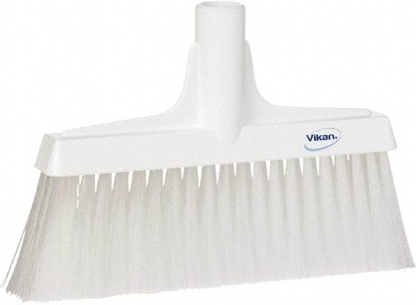 Vikan - 6-3/4" OAL Polyester Bristle Lobby Broom - 3" Bristle Length, 9-1/2" Wide - Industrial Tool & Supply