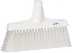 Vikan - 6-3/4" OAL Polyester Bristle Lobby Broom - 3" Bristle Length, 9-1/2" Wide - Industrial Tool & Supply