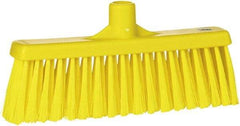 Vikan - 5-5/8" OAL Polyester Bristle Lobby Broom - 3" Bristle Length, 11" Wide - Industrial Tool & Supply
