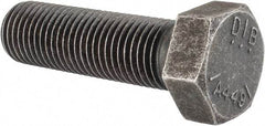 Value Collection - 1-3/4 - 5 UNC, 6" Length Under Head Hex Head Cap Screw - Partially Threaded, Grade 5 Steel, Uncoated, 2-5/8" Hex - Industrial Tool & Supply
