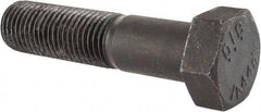 Value Collection - 1-3/4 - 5 UNC, 7-1/2" Length Under Head Hex Head Cap Screw - Partially Threaded, Grade 5 Steel, Uncoated, 2-5/8" Hex - Industrial Tool & Supply