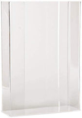 PRO-SAFE - Table and Wall Mount Disposable Glove Dispenser - 10-3/8 Inch Wide x 3-3/4 Inch Deep x 15-1/4 Inch High, Clear - Industrial Tool & Supply