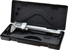 Mitutoyo - 0 to 150mm Range, 0.01mm Resolution, IP67 Electronic Caliper - 40mm Carbide-Tipped Jaws, 0.02mm Accuracy, SPC Output - Industrial Tool & Supply