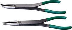 SK - 2 Piece Needle Nose Plier Set - Comes in Plastic Pouch - Industrial Tool & Supply
