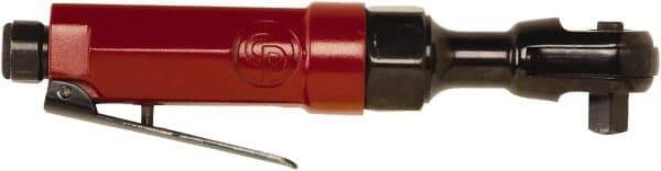 Chicago Pneumatic - 3/8" Drive, 220 RPM, 13 Ft/Lb Torque Ratchet Wrench - Inline Handle, 15 CFM, 90 psi, 1/4" Inlet - Industrial Tool & Supply